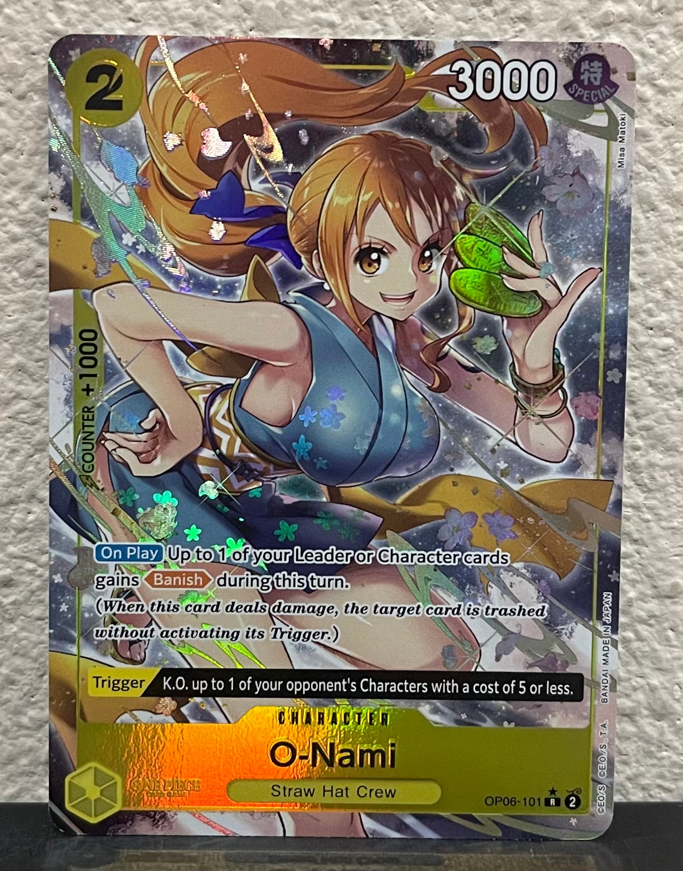 One Piece TCG O-Nami OP06-101