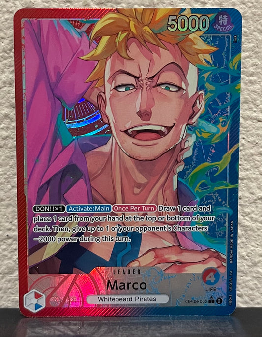 One Piece TCG Marco OP08-002