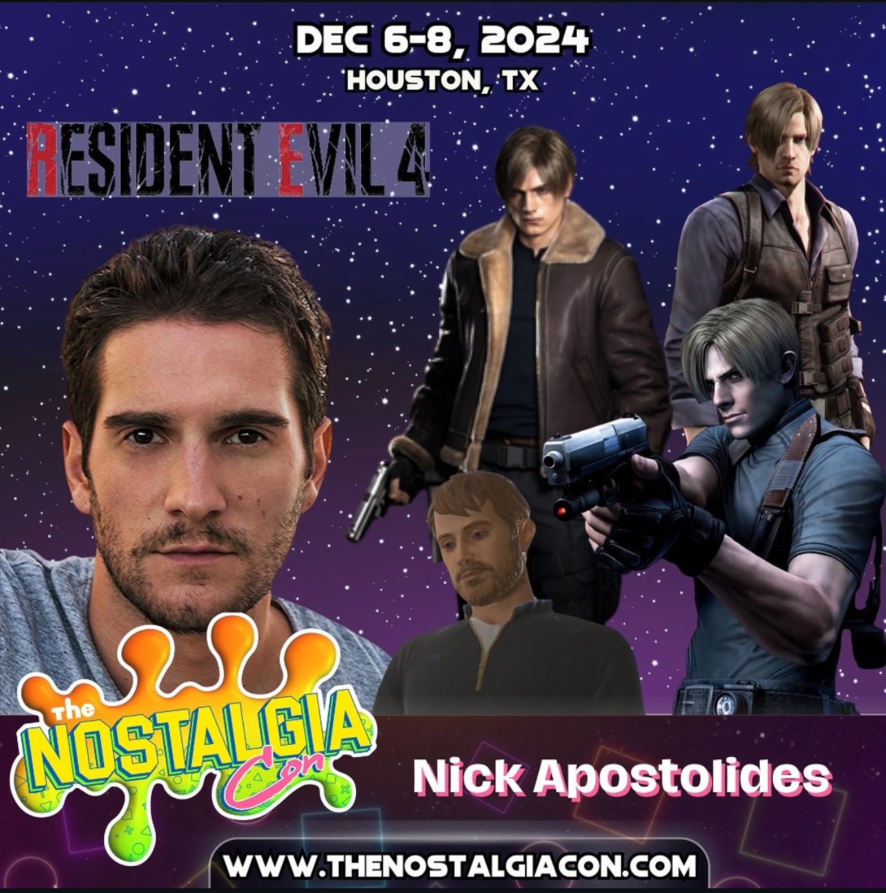 Nick Apostolides Autograph