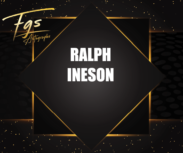 Ralph Ineson Autograph