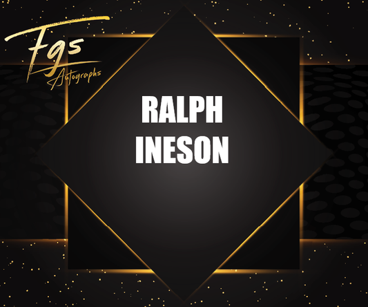 Ralph Ineson Autograph