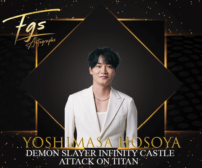 Yoshimasa Hosoya Autograph "Send in"
