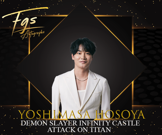 Yoshimasa Hosoya Autograph "Send in"