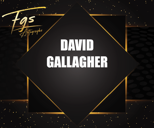 David Gallagher Autograph/Quote