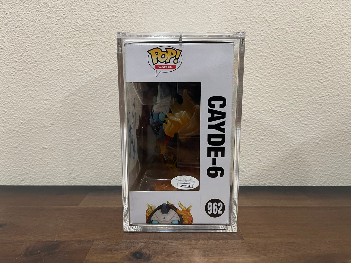 Funko Destiny Cayde-6 #962 Signed by Nathan Fillion