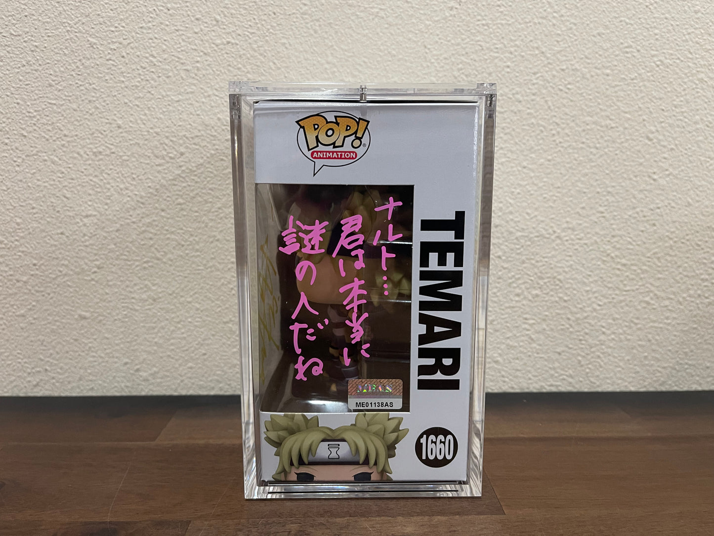 Funko Temari Signed by JVA Romi Park