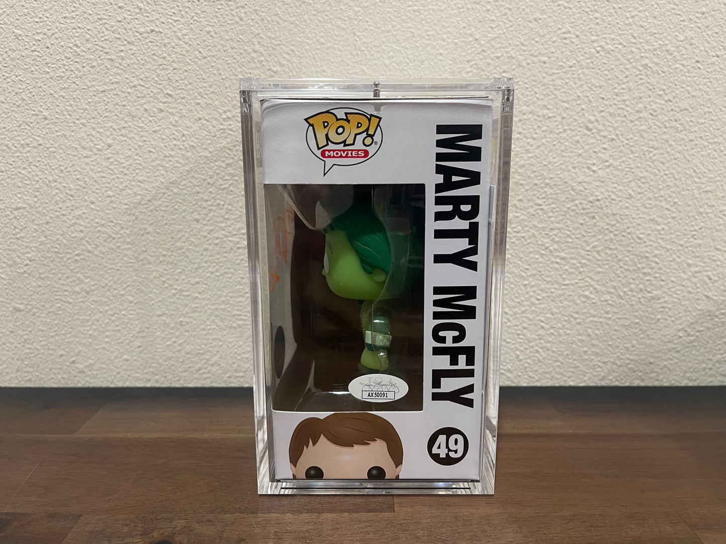 Funko Marty McFly Signed by Michael J. Fox