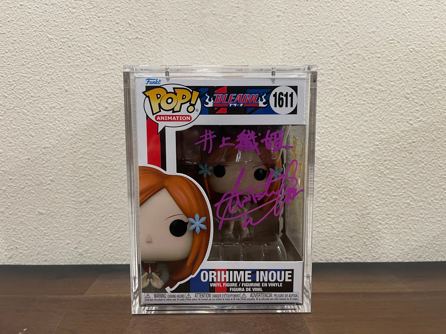 Funko Orihime Signed by JVA Matsuoka Yuki