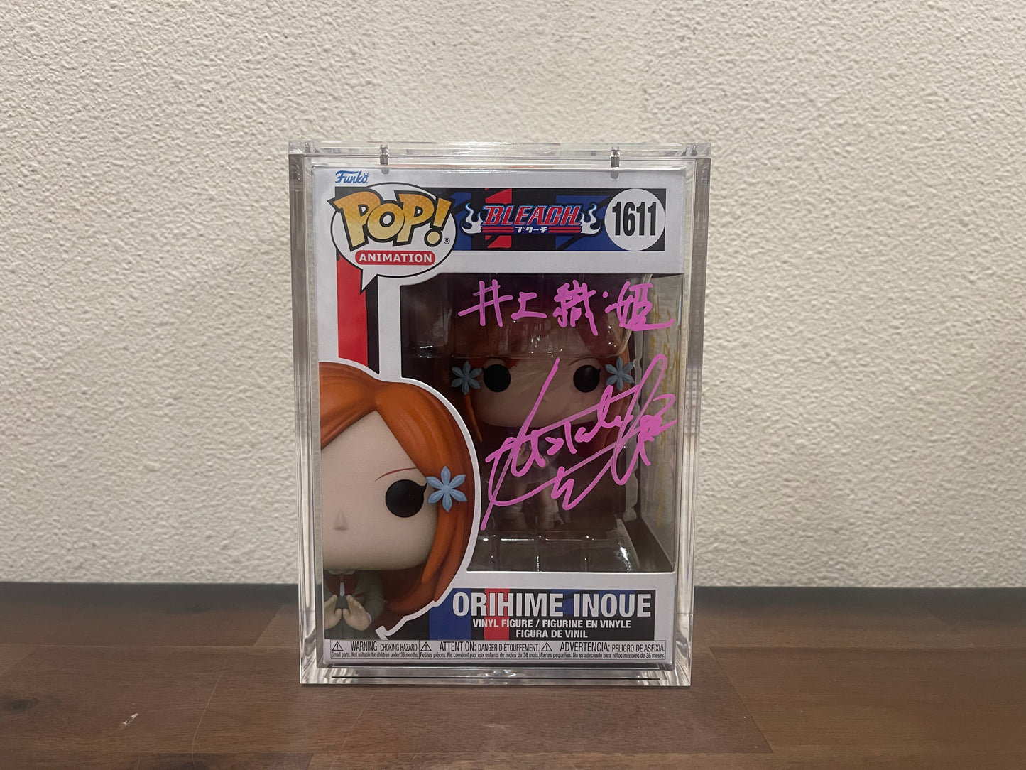 Funko Orihime Signed by JVA Matsuoka Yuki