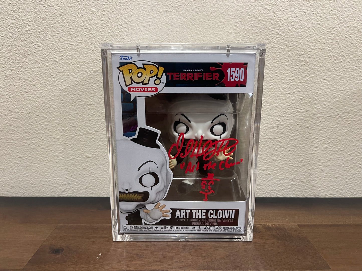 Funko Art The Clown Signed by David Howard Thorton