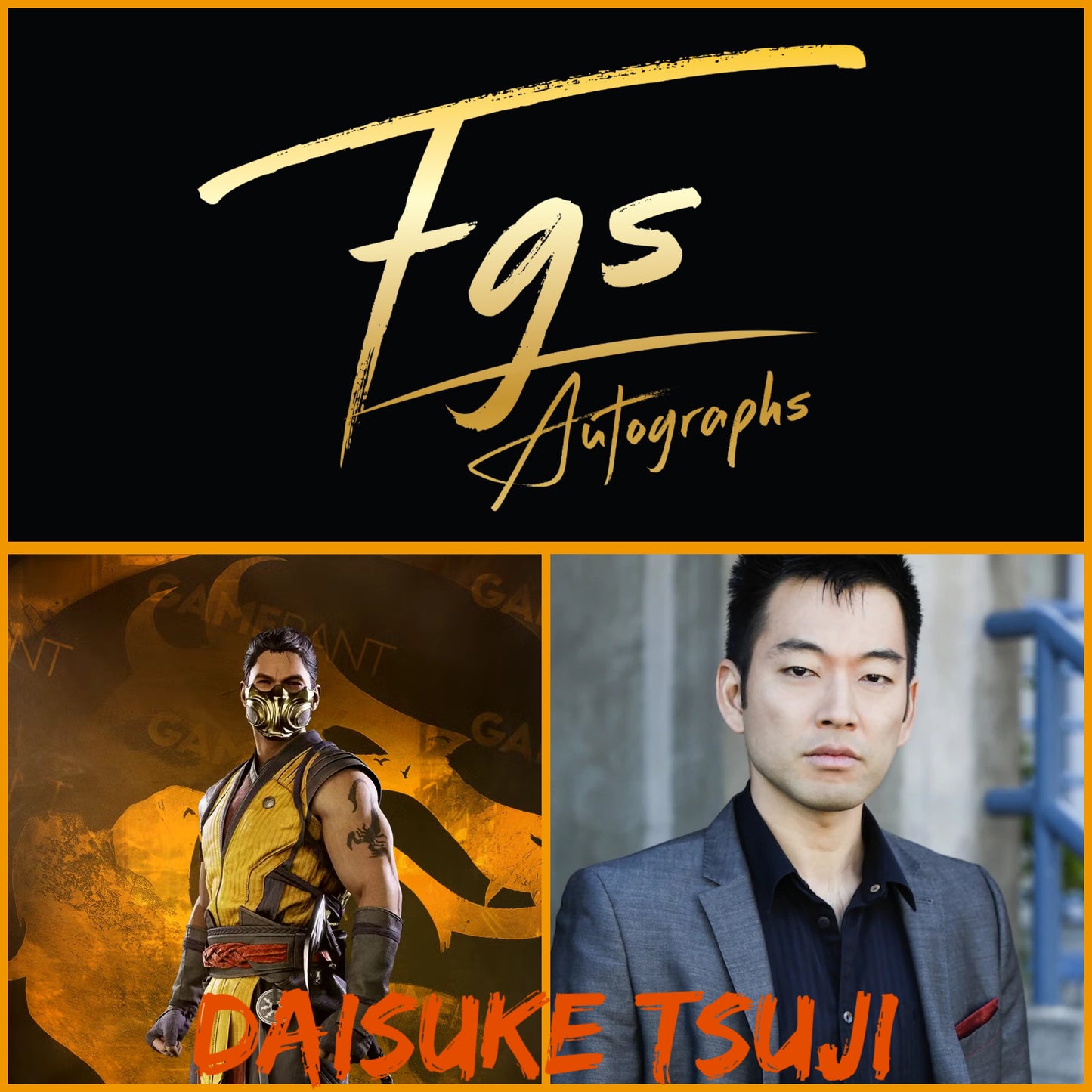 Daisuke Tsuji Autograph/Quote Send In