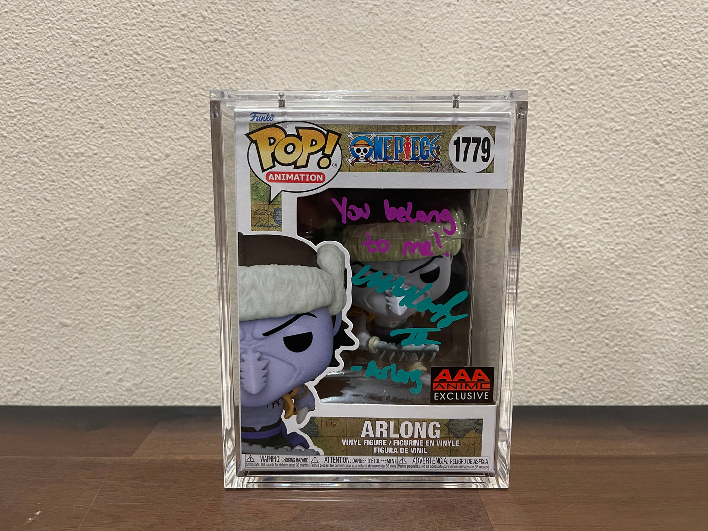 Funko Arlong Signed By McKinley Belcher III