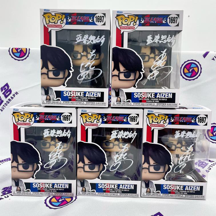 Funko Aizen Signed By Show Hayami