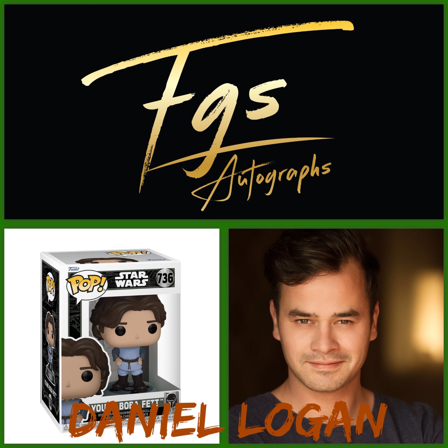 Daniel Logan Autograph/Quote