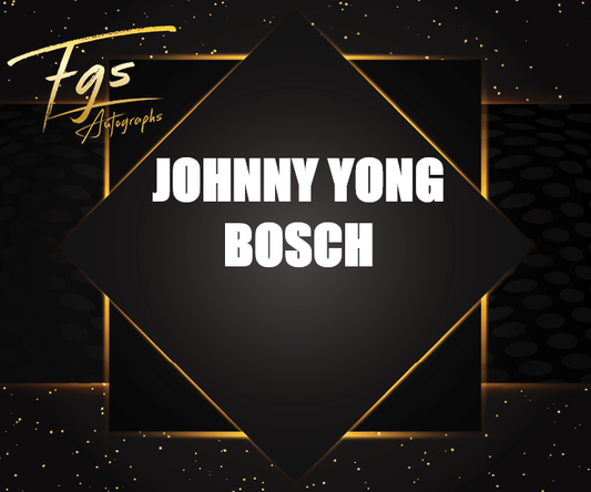 Johnny Yong Bosch Autograph/Quote