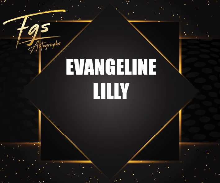 Evangeline Lilly Autograph