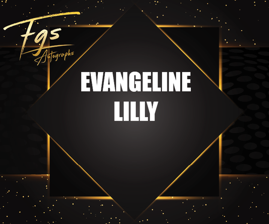 Evangeline Lilly Autograph