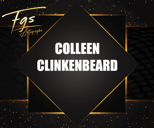 Colleen Clinkenbeard Autograph