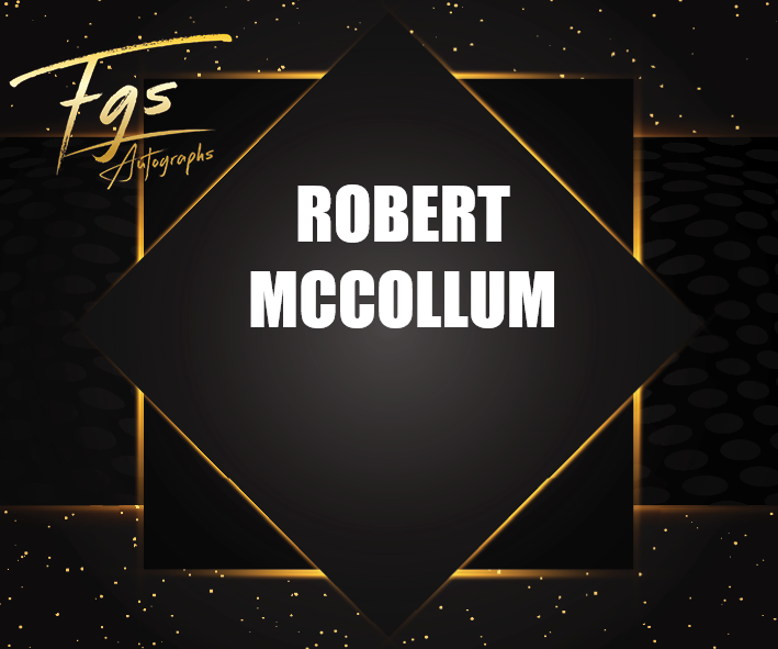 Robert McCollum Autograph/Quote