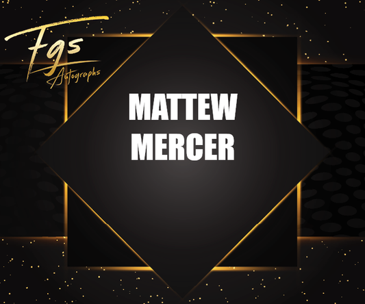 Matthew Mercer Autograph/Quote