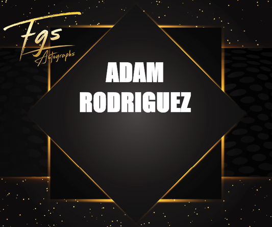 Adam Rodriguez Autograph