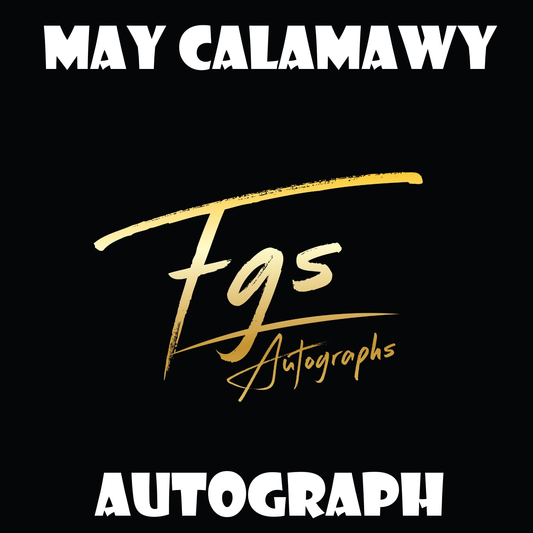 May Calamawy Autograph