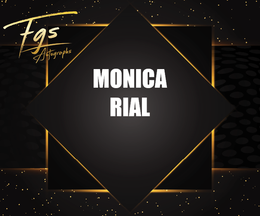 Monica Rial Autograph/Quote
