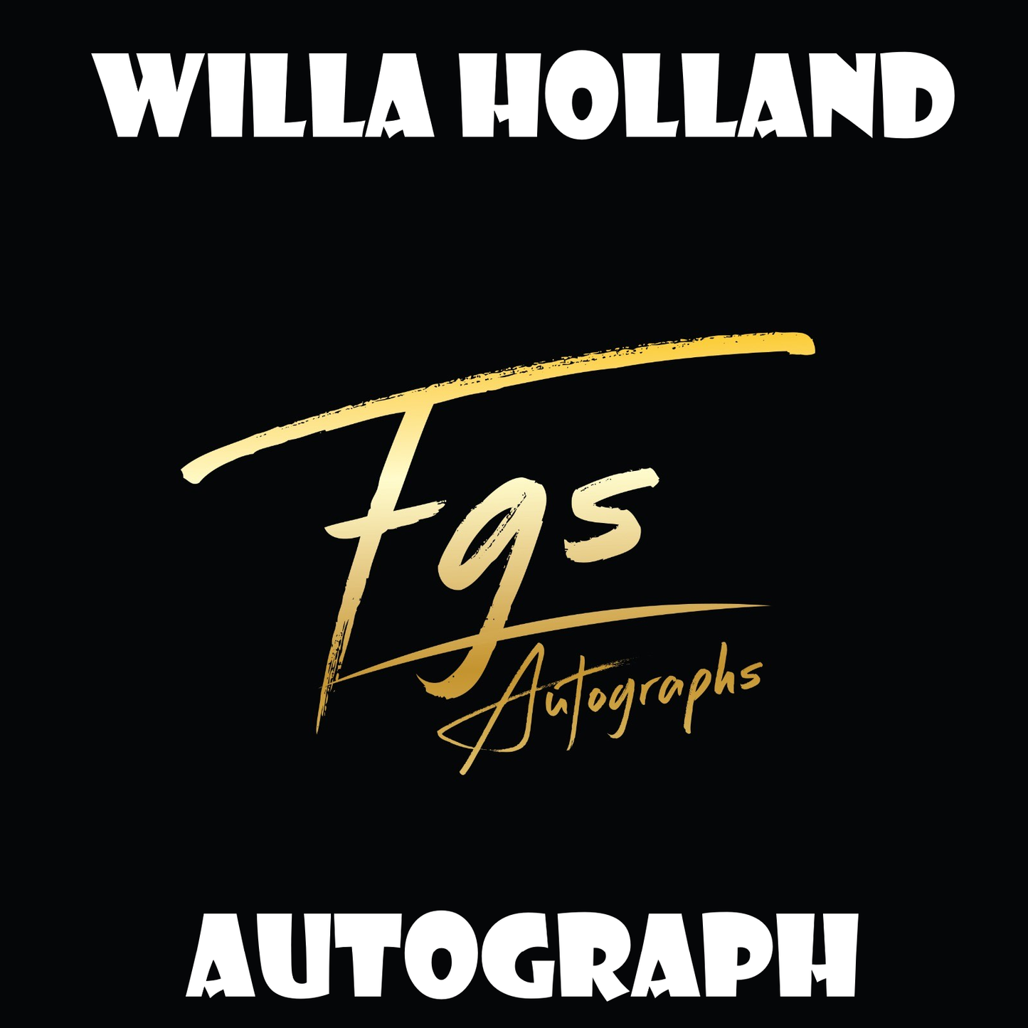 Willa Holland Autograph Table Rate