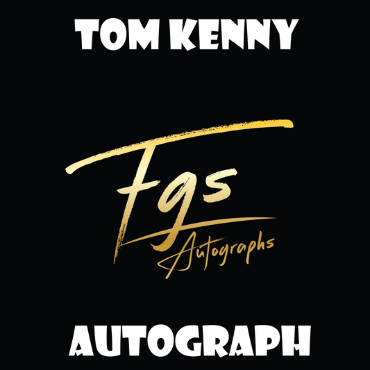 Tom Kenny Autograph/Quote Table Rate