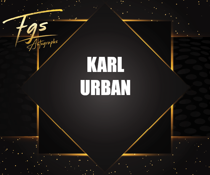 Karl Urban Autograph/Quote