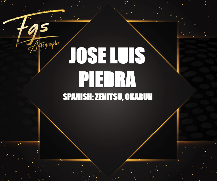Jose Luis Piedra Autograph/Quote