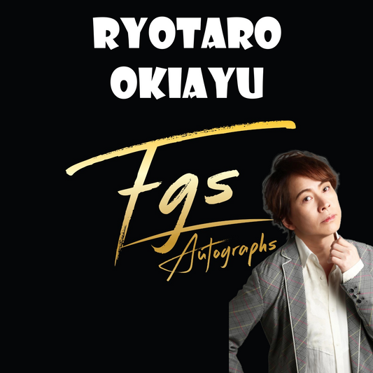 Ryotaro Okiayu Autograph
