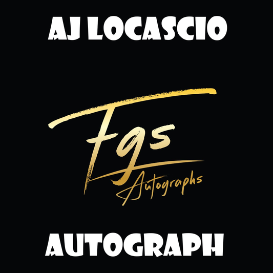 AJ LoCascio Autograph Table Rate