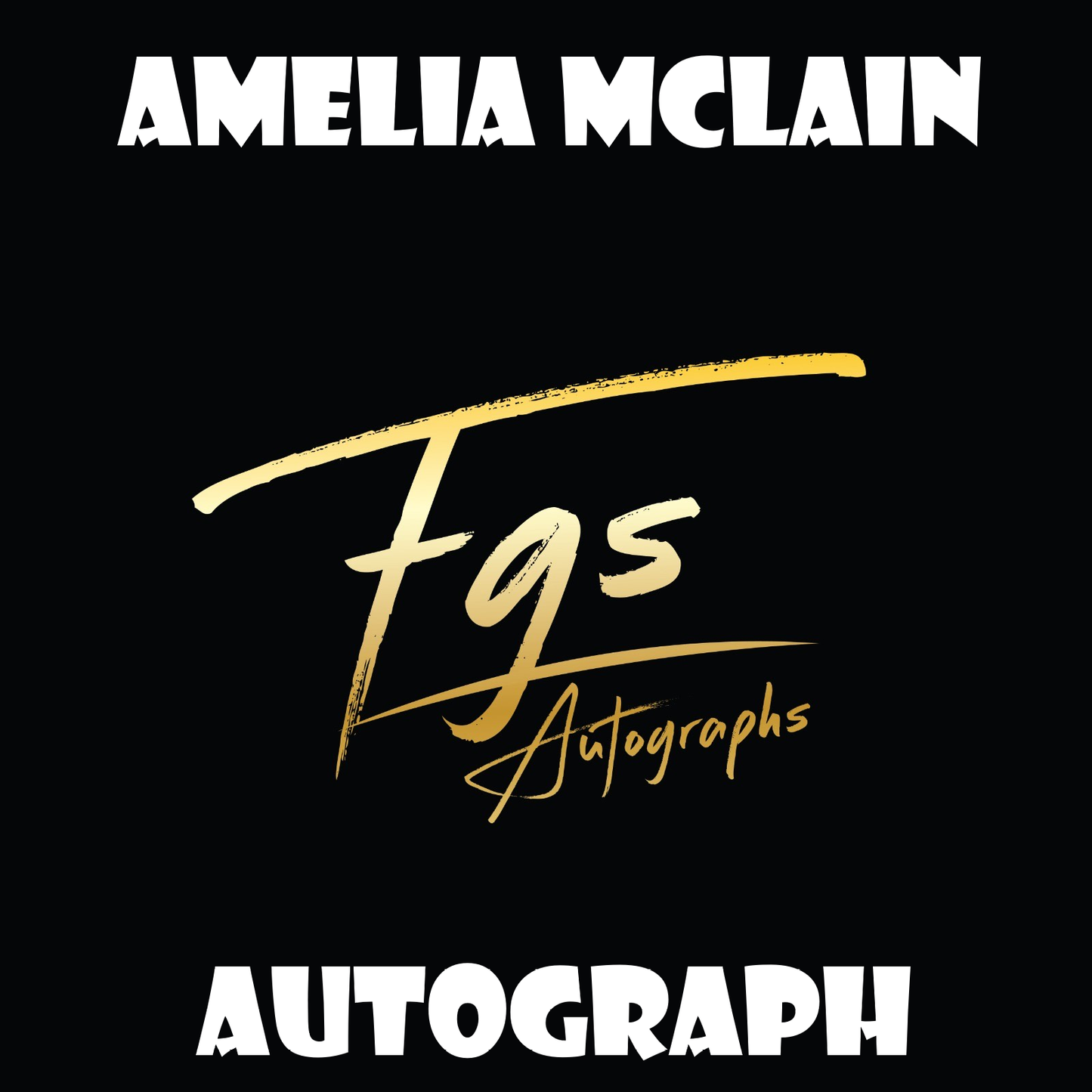 Amelia Mclain Autograph