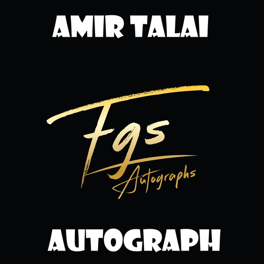 Amir Talai Autograph/Quotes Table Rate