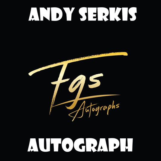 Andy Serkis Autograph Table Price