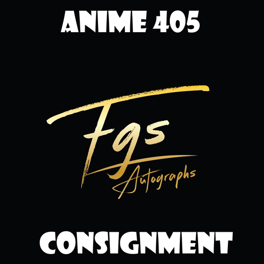 Anime 405 Consignment Fee