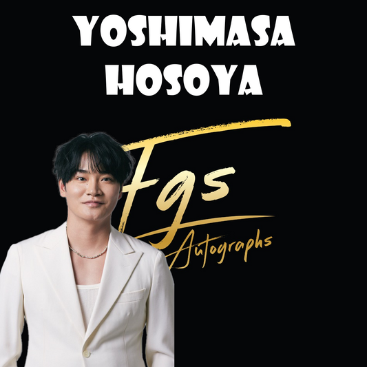 Yoshimasa Hosoya Autograph "Send In"