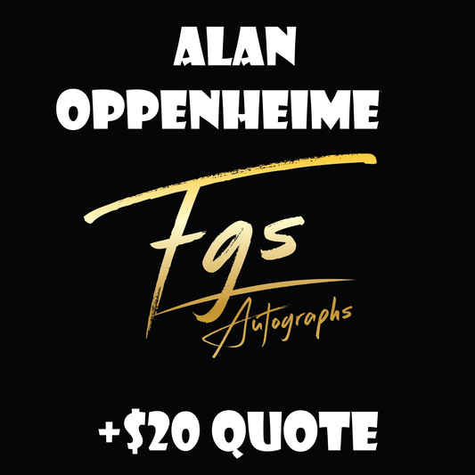 Alan Oppenheime Quote Table Price