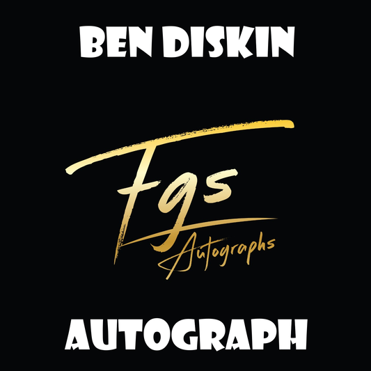 Ben Diskin Autograph Table Rate