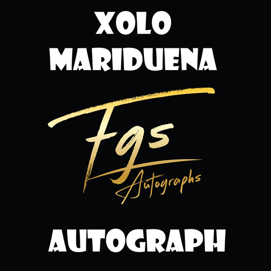 Xolo Mariduena Autograph Table Rate