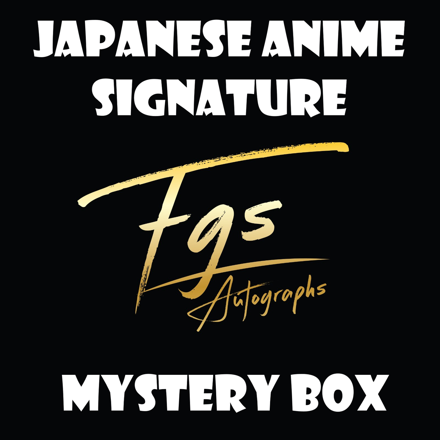 Japanese Anime Signature Mystery Box