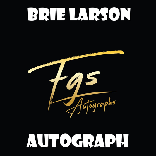 Brie Larson Autograph Table Rate