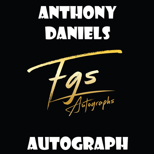 Anthony Daniels Autograph Table