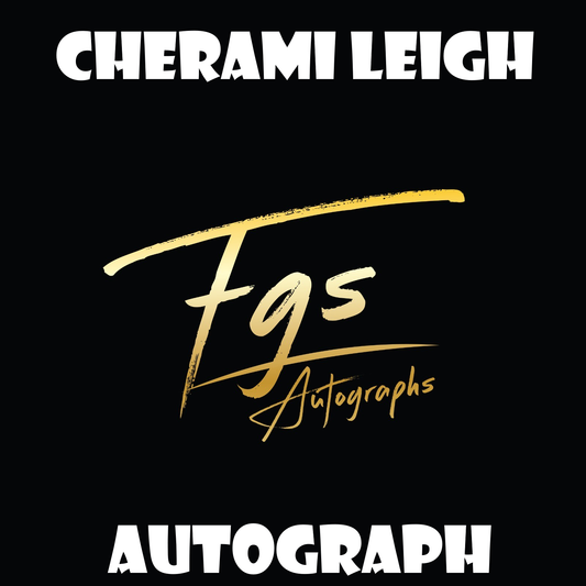 Cherami Leigh Autograph/Quote Table Rate