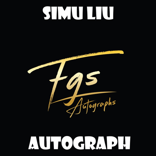 Simu Liu Autograph