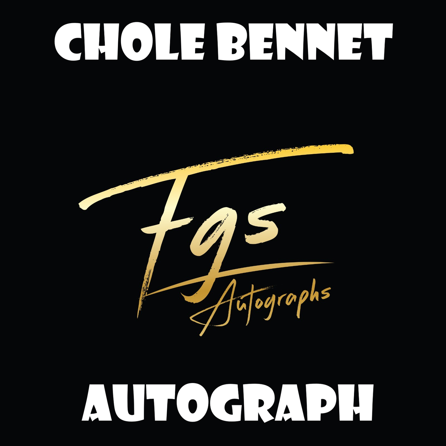 Chole Bennet Autograph Table Price