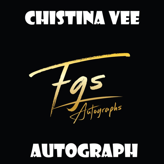 Christina Vee Autograph/Quote Table Rate