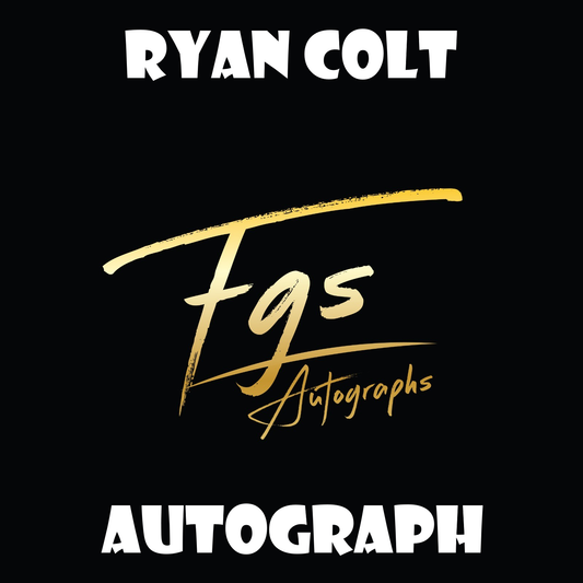 Ryan Colt Autograph/Quote Table Rate