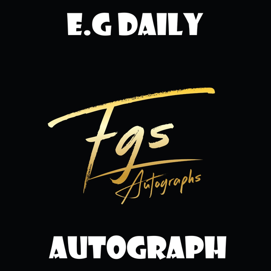 E.G Daily Autograph/Quote